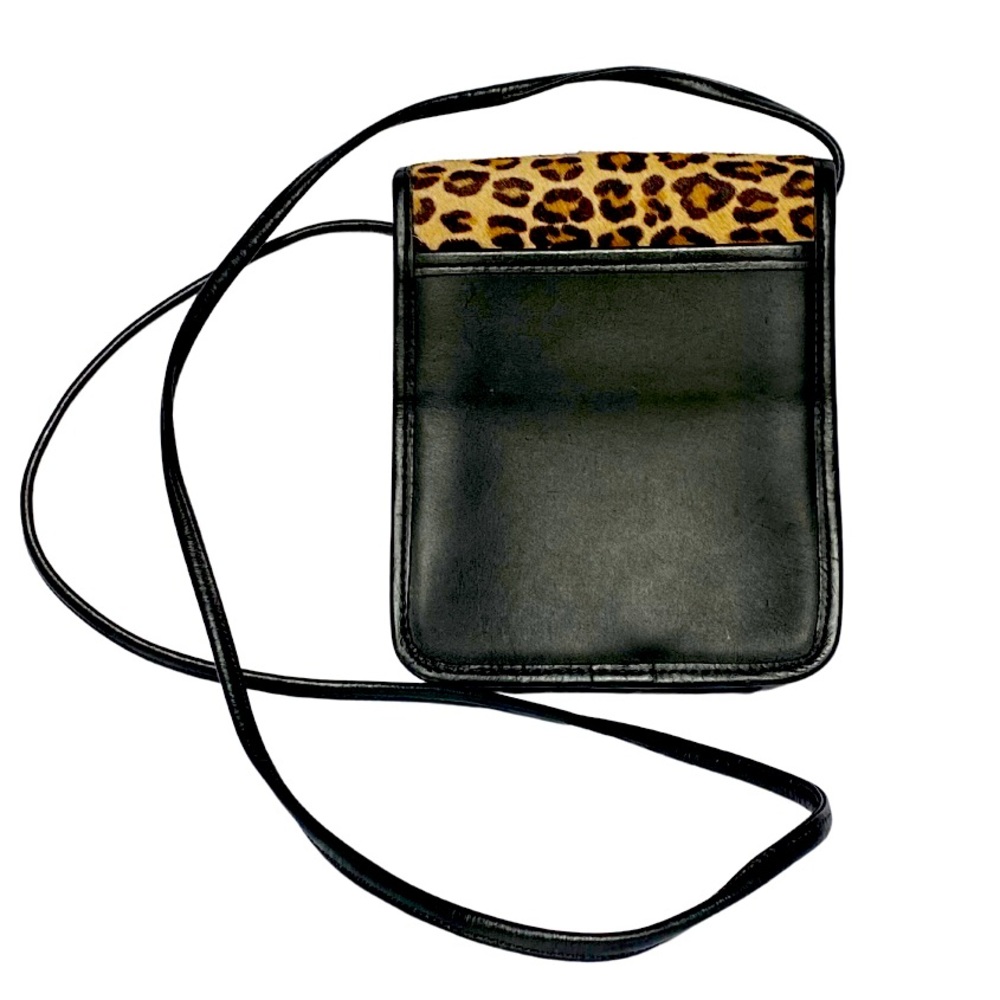 Zippi Leopard Print Leather Crossbody Bag - Picture 2 of 9